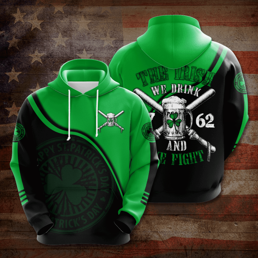St. Patricks Day 3D Hoodie - 827a0866fac9 St. Patricks Day 3D Hoodie - 827a0866fac9