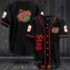 Stag Beer Black Baseball Jersey