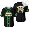Star War Baby Yoda Disney Gift Baseball Jersey