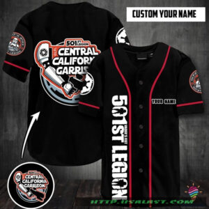 Star Wars 501St Legion Personalized Baseball Jersey Shirt V2 Baseball Jersey Shirt