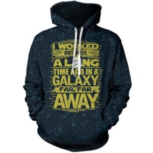 Star Wars A Long Time Ago 3D Hoodie