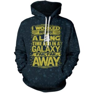 Star Wars A Long Time Ago 3D Hoodie All Over Printed Hoodie - c3513439fe43