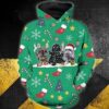 Star Wars Characters Christmas Zip 3D Hoodie All Over Print - 5f5910342584