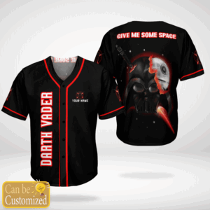 Star Wars Darth Vader Custom Name Baseball Jersey Shirt