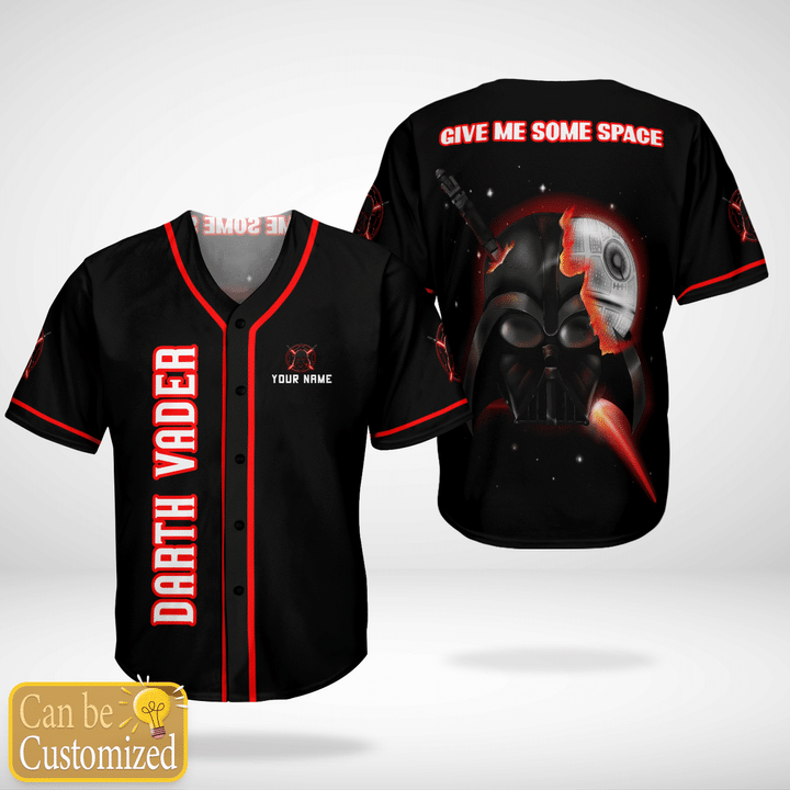 Star Wars Darth Vader Custom Name Baseball Jersey Shirt Star Wars Darth Vader Custom Name Baseball Jersey Shirt