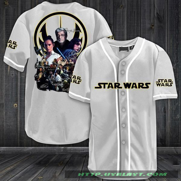 Star Wars Movie Baseball Jersey Shirt Star Wars Movie Baseball Jersey Shirt