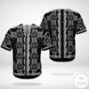 Star Wars Paisley Pattern Black Baseball Jersey