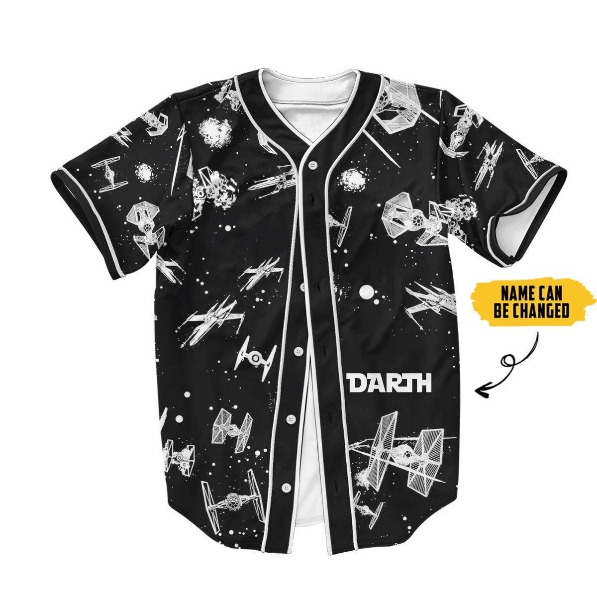 Star Wars Personalized Baseball Jersey Star Wars Personalized Baseball Jersey