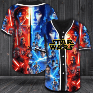 Star Wars Rebel Empire Baseball Jersey Custom Name