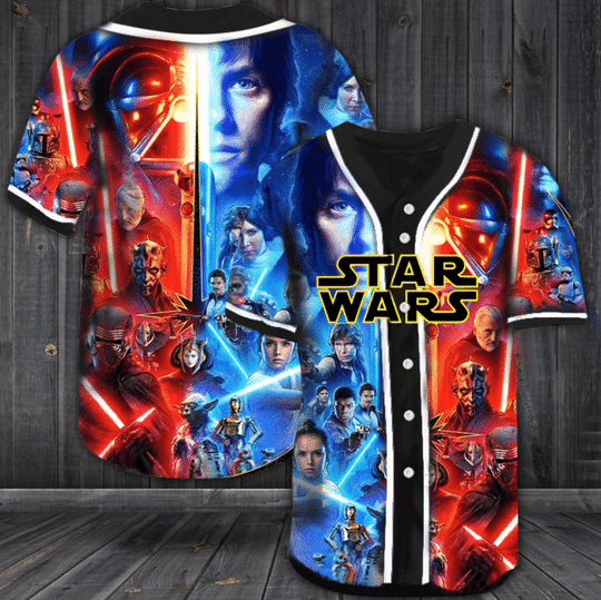 Star Wars Rebel Empire Baseball Jersey Custom Name Star Wars Rebel Empire Baseball Jersey Custom Name