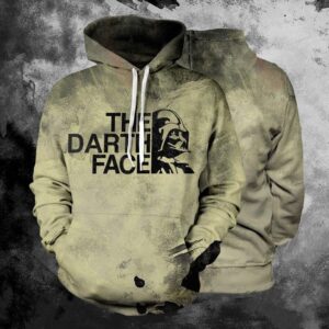 Star Wars The Darth Face 3D Hoodie All Over Printed Hoodie - c17e970cd127