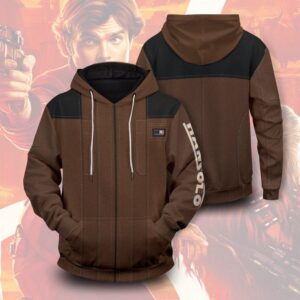 Star Wars The Mandalorian Han Solo 3D Hoodie All Over Printed Hoodie - b2c5bc65eb25