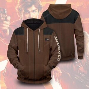 Star Wars The Mandalorian Han Solo 3D Hoodie