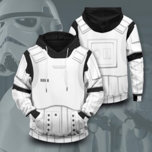 Star Wars The Mandalorian The Empire Storm Trooper 3D Hoodie All Over Printed Hoodie - 2e567bb177aa
