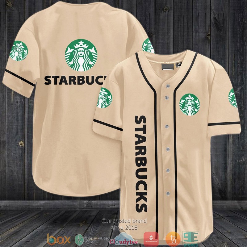 Starbucks Pink Baseball Jersey Starbucks Pink Baseball Jersey