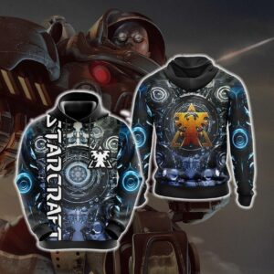 Starcraft Terran  Unisex 3D Hoodie All Over Print Hoodie1509 - 98b6ac6bb32e