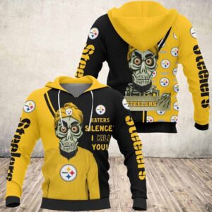 Steelers Hater Silence I Kill You Hoodie 3D Hoodie Sweatshirt For Fans Men Women All Over Printed Hoodie - b67d25a1a595