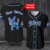 Stitch Baseball Jersey Custom Name