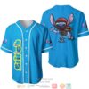 Stitch The Catcher Blue Baseball Jersey