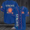 Stroh Brewery Company Baseball Jersey Shirt