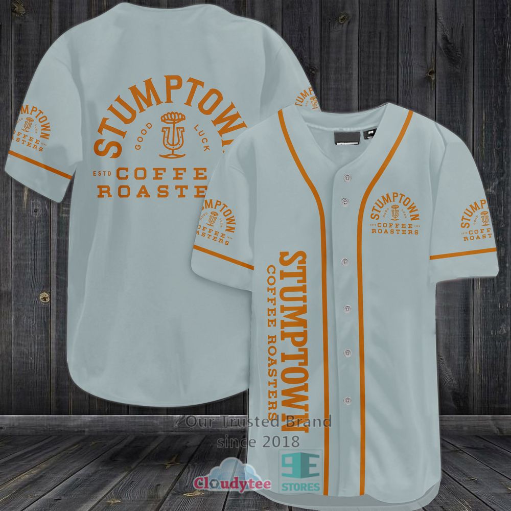 Stumptown Coffee Roasters Baseball Jersey Shirt Stumptown Coffee Roasters Baseball Jersey Shirt