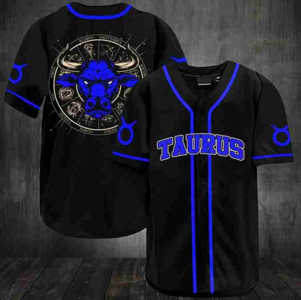 Stunning Zodiac Taurus Baseball Jersey Shirt Stunning Zodiac Taurus Baseball Jersey Shirt