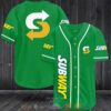 Subway Green Baseball Jersey