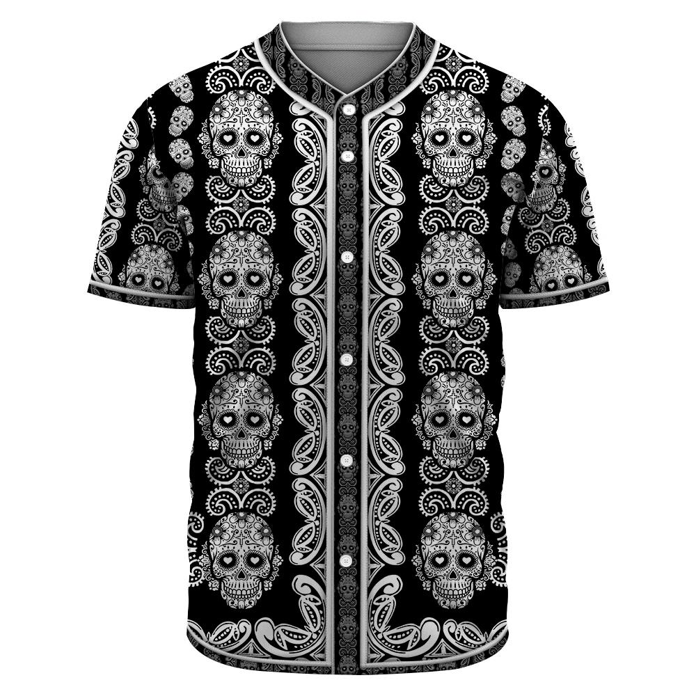 Sugar Skull Baseball Jersey Sugar Skull Baseball Jersey