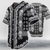 Sugar Skull Pattern Baseball Jersey