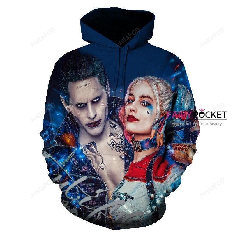 Suicide Harley Quinn Joker Squad 3D Hoodie For Men Women All Over 3D Printed Hoodie - e9eaf7e214fd Suicide Harley Quinn Joker Squad 3D Hoodie For Men Women All Over 3D Printed Hoodie - e9eaf7e214fd