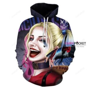 Suicide Squad Harley Quinn 3D Hoodie For Men Women All Over 3D Printed Hoodie - 2dbf25aa6e1e