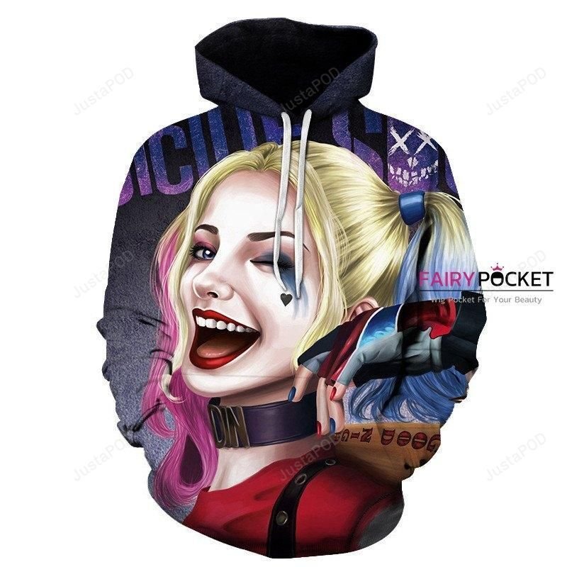 Suicide Squad Harley Quinn 3D Hoodie For Men Women All Over 3D Printed Hoodie - 2dbf25aa6e1e Suicide Squad Harley Quinn 3D Hoodie For Men Women All Over 3D Printed Hoodie - 2dbf25aa6e1e