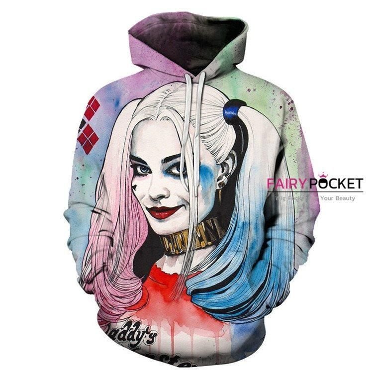 Suicide Squad Harley Quinn 3D Hoodie For Men Women All Over 3D Printed Hoodie � B - 13325620a92c Suicide Squad Harley Quinn 3D Hoodie For Men Women All Over 3D Printed Hoodie � B - 13325620a92c