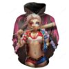 Suicide Squad Jinx 3D Hoodie For Men Women All Over 3D Printed Hoodie � League of Legends Jinx Clothes - efc40dcc13b9