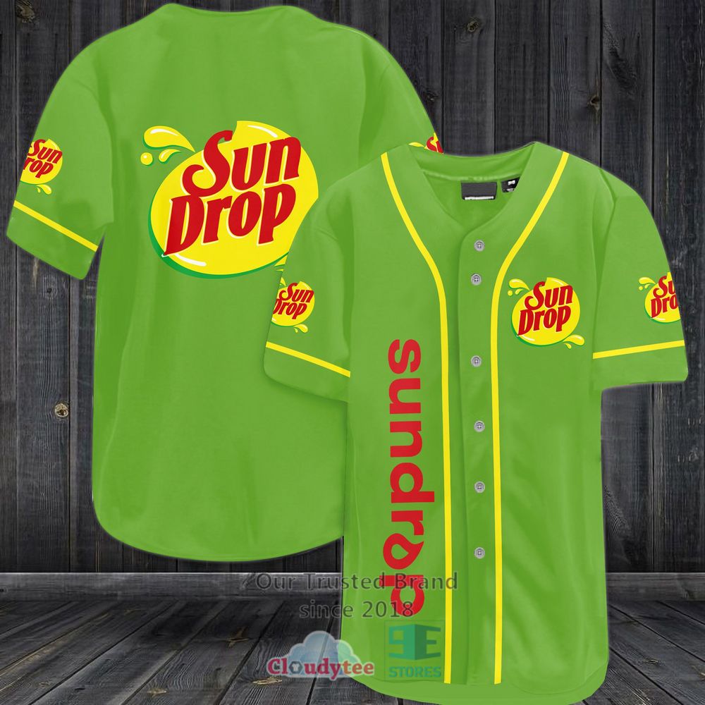 Sun Drop Baseball Jersey Shirt Sun Drop Baseball Jersey Shirt