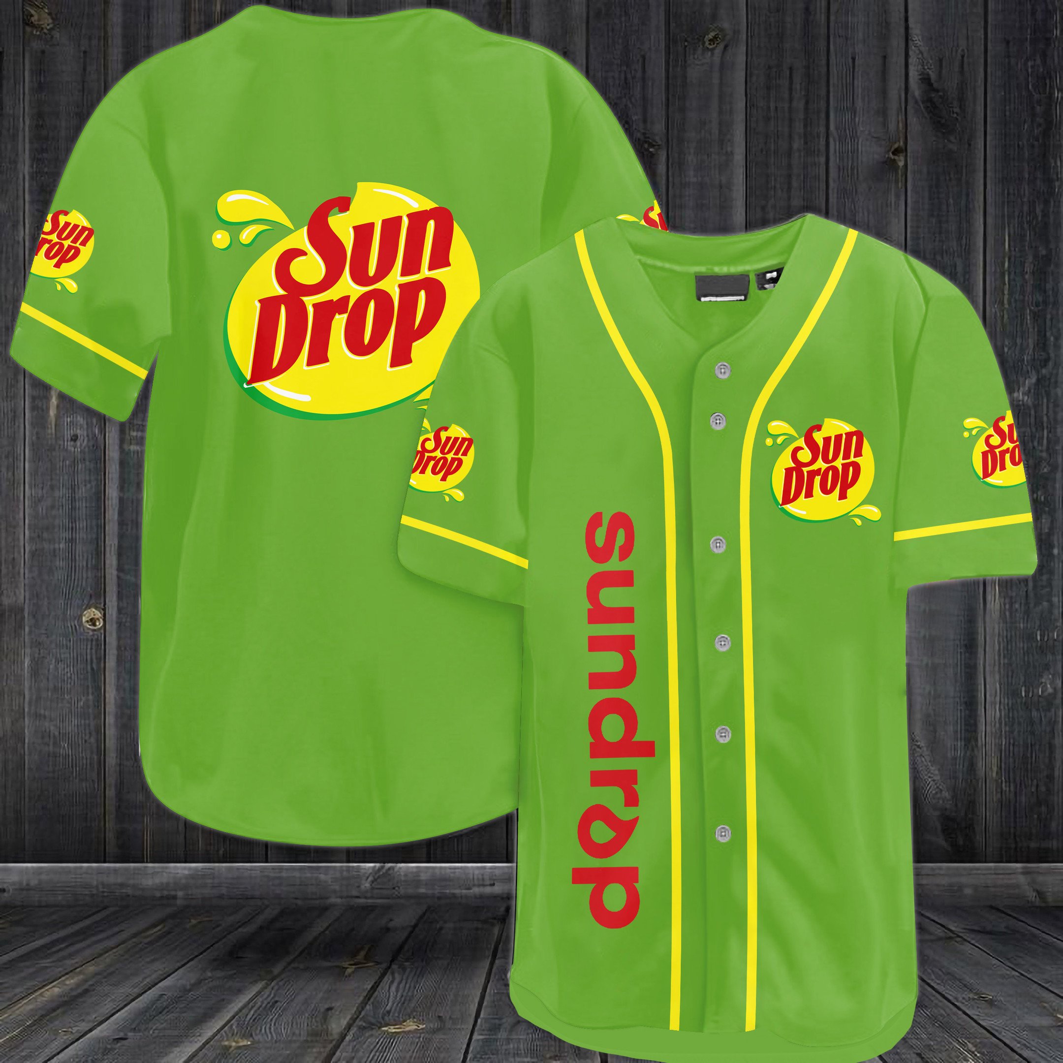 Sun Drop Baseball Jersey Sun Drop Baseball Jersey
