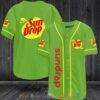 Sundrop Green Yellow Baseball Jersey