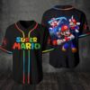 Super Mario Baseball Jersey Shirt