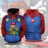 Super Mario Odyssey: Mario Inspired Pullover 3D Hoodie For Men Women All Over 3D Printed Hoodie - e829607dc7c2