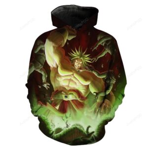 Super Saiyan Broly 3D Hoodie For Men Women All Over 3D Printed Hoodie ï¿½ Dragon Ball Movie Clothes - 088649b9ca1b
