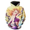 Super Saiyan Caulifla 3D Hoodie For Men Women All Over 3D Printed Hoodie � Dragon Ball Super Caulifla Clothes - 2948dae82eea