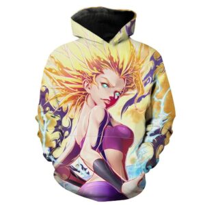 Super Saiyan Caulifla 3D Hoodie For Men Women All Over 3D Printed Hoodie ï¿½ Dragon Ball Super Caulifla Clothes - 2948dae82eea