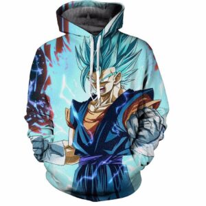 Super Saiyan God Goku Dragon Ball Z Pullover And Zippered Hoodies Custom 3D Graphic Printed 3D Hoodie All Over Print Hoodie For Men For Women - e37d047fcb72
