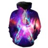 Super Saiyan God Super Saiyan Goku Galaxy Dragon Ball Super 3D Hoodie For Men Women All Over 3D Printed Hoodie - 9adce91a3641
