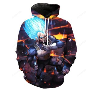 Super Saiyan God Super Saiyan Vegeta Dragon Ball Z 3D Hoodie For Men Women All Over 3D Printed Hoodie - ec5fdade6ab8