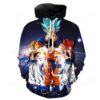 Super Saiyan Gods Dragon Ball Z 3D Hoodie For Men Women All Over 3D Printed Hoodie - 88b29777bdd3