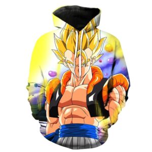 Super Saiyan Gogeta Dragon Ball Z 3D Hoodie For Men Women All Over 3D Printed Hoodie - b4cc34a7e9ef