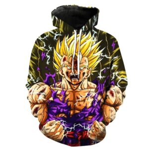 Super Saiyan Gohan V2 Dragon Ball Z 3D Hoodie For Men Women All Over 3D Printed Hoodie - 93f788e30b39