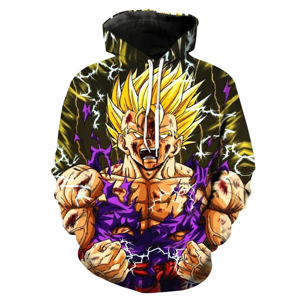 Super Saiyan Gohan V2 Dragon Ball Z 3D Hoodie For Men Women All Over 3D Printed Hoodie - 93f788e30b39 Super Saiyan Gohan V2 Dragon Ball Z 3D Hoodie For Men Women All Over 3D Printed Hoodie - 93f788e30b39
