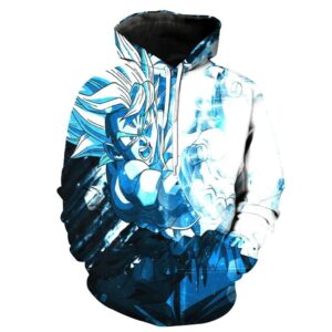 Super Saiyan Goku Kamehameha Dragon Ball Z 3D Hoodie For Men Women All Over 3D Printed Hoodie - 32428519647